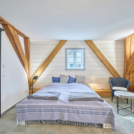 Moderne Ferienwohnungen In Einer Muehle Im Zentrum Flensburgs Buitenkant foto