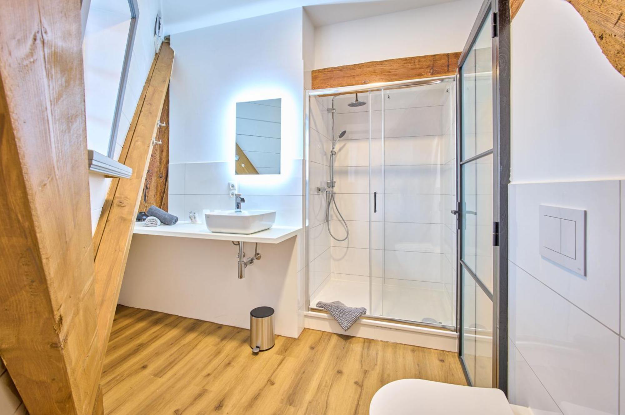 Moderne Ferienwohnungen In Einer Muehle Im Zentrum Flensburgs Buitenkant foto