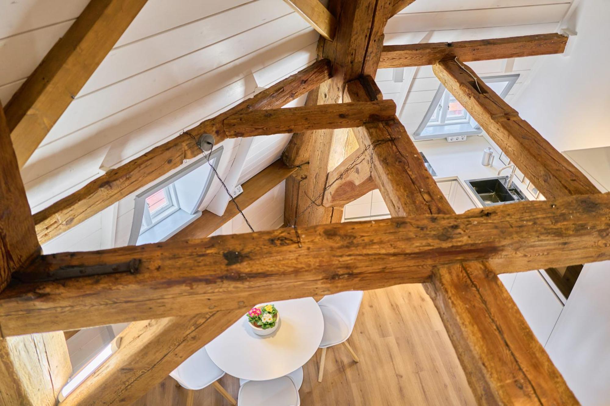 Moderne Ferienwohnungen In Einer Muehle Im Zentrum Flensburgs Buitenkant foto