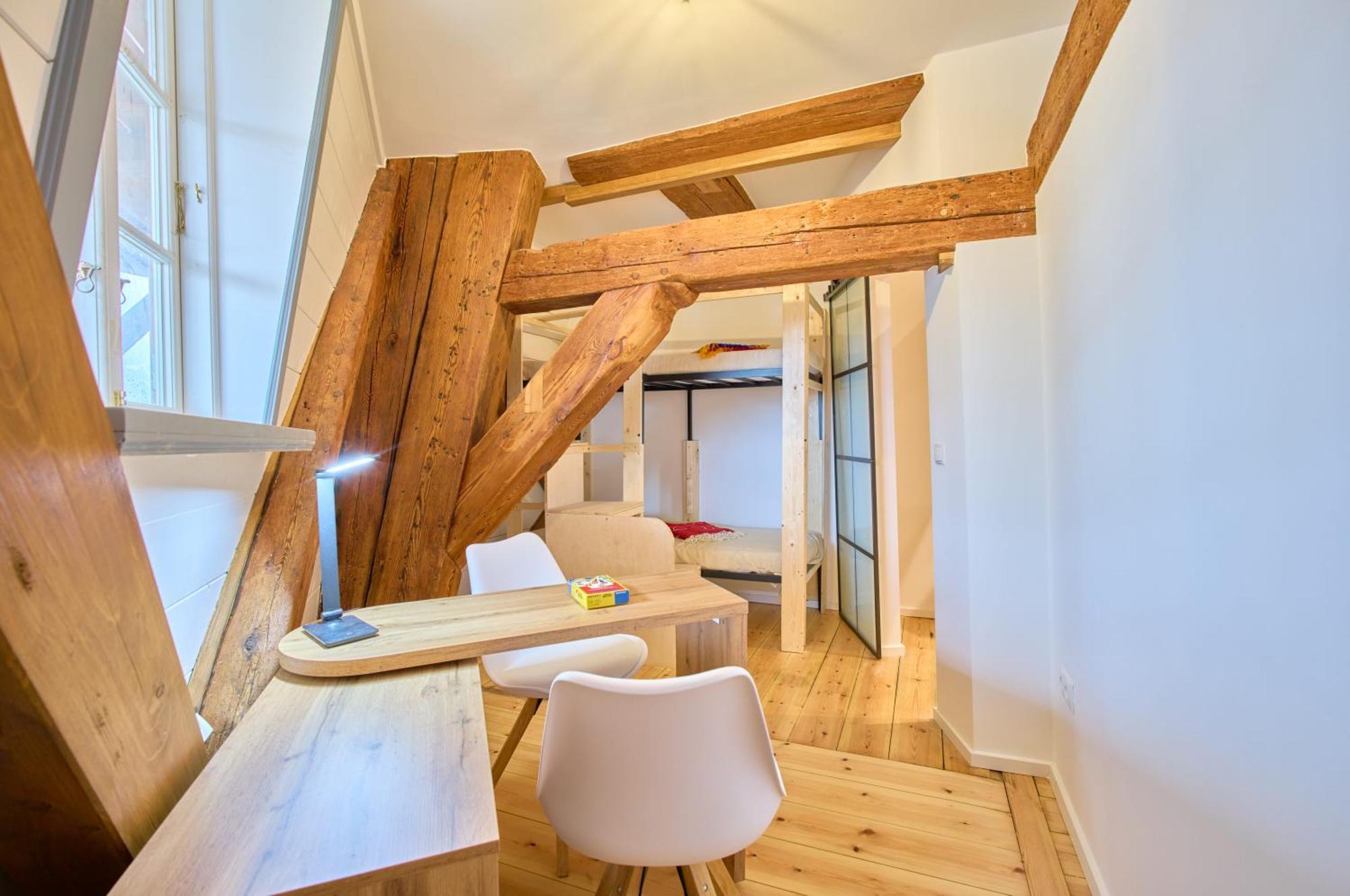 Moderne Ferienwohnungen In Einer Muehle Im Zentrum Flensburgs Kamer foto