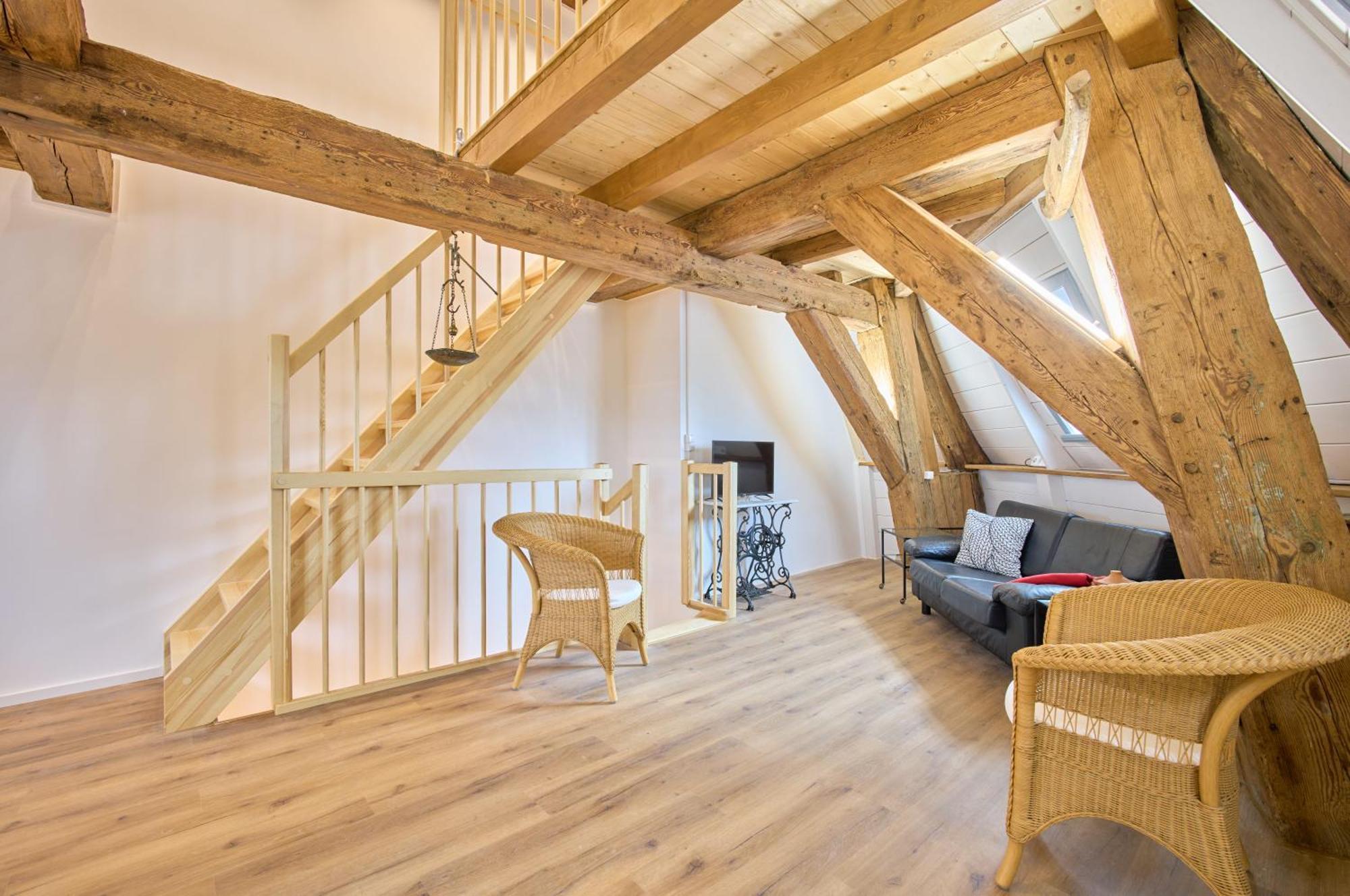 Moderne Ferienwohnungen In Einer Muehle Im Zentrum Flensburgs Kamer foto