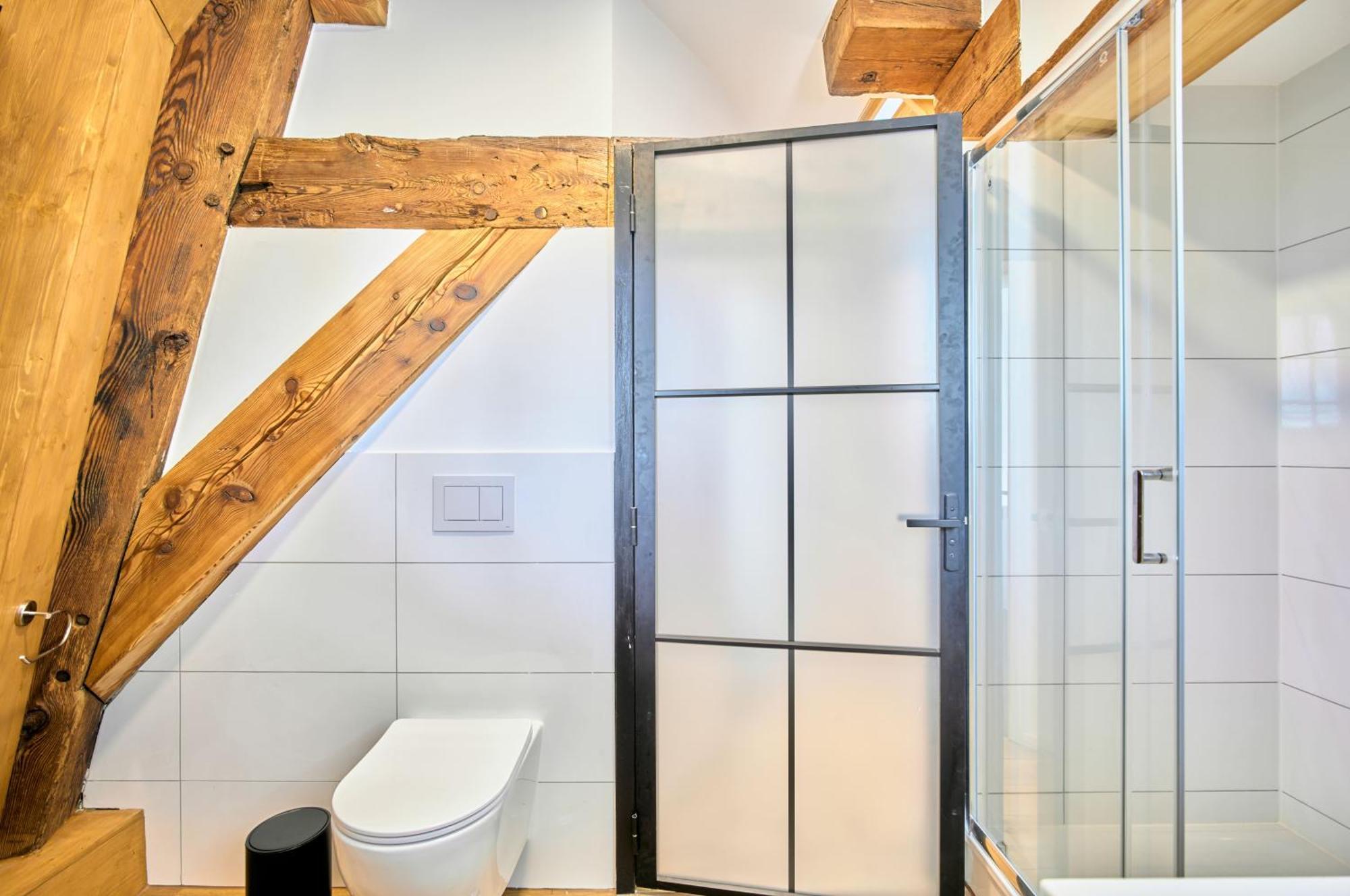Moderne Ferienwohnungen In Einer Muehle Im Zentrum Flensburgs Buitenkant foto